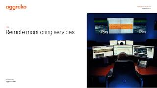 Smarter solutions with remote monitoring services | Aggreko