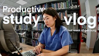 productive med student vlog | studying whenever I have time