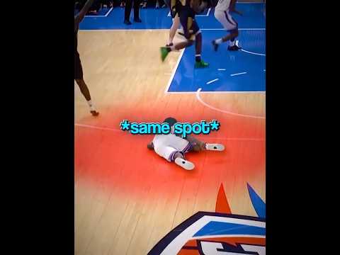 The OKC Court CURSE is REAL 😰🦴
