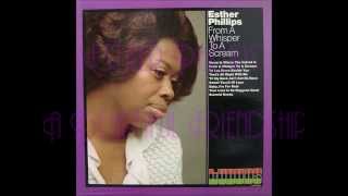 Esther Phillips  -  A Beautiful Friendship
