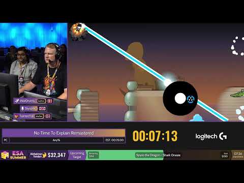 No Time To Explain Remastered [Any%] by WarDrums_ - #ESASummer25