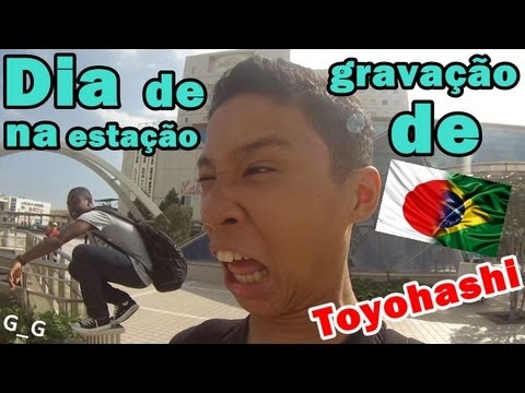EntreAspasTV - Dia de gravação na estação de Toyohashi (Rolê)