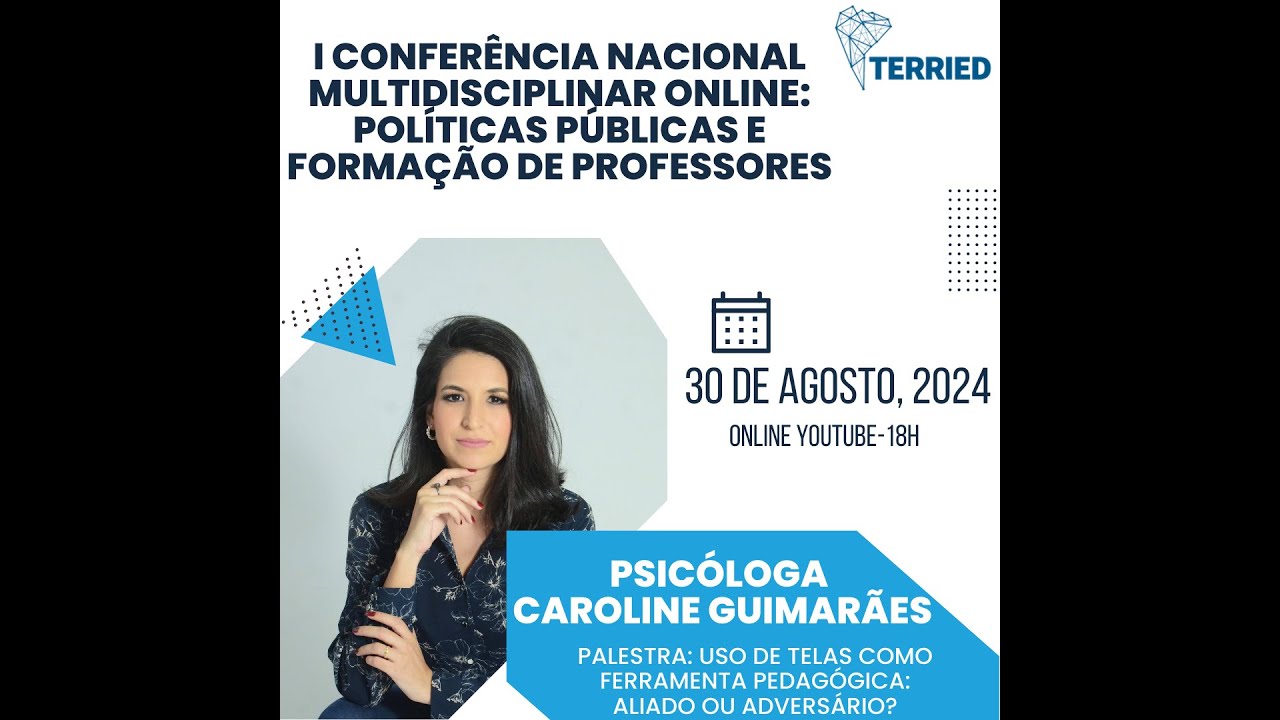 Palestra: Uso de telas como ferramenta pedagógica aliado ou adversário