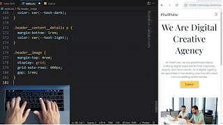 SPEED CODE | Simple Responsive Landing Page Website Using HTML CSS & JavaScript