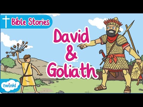 David and Goliath | Bible Stories for Kids (English Accent)