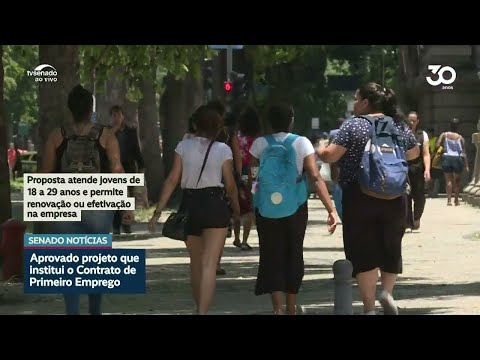 Incentivo ao primeiro emprego para jovens vai à sanção