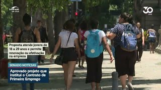 Incentivo ao primeiro emprego para jovens vai à sanção