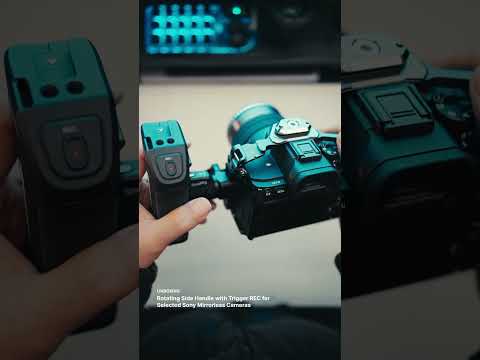 Smooth Control, No Fatigue: SmallRig Rotating Side Handle with Trigger REC