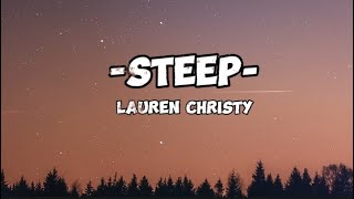Steep - Lauren Christy (Lyrics video)