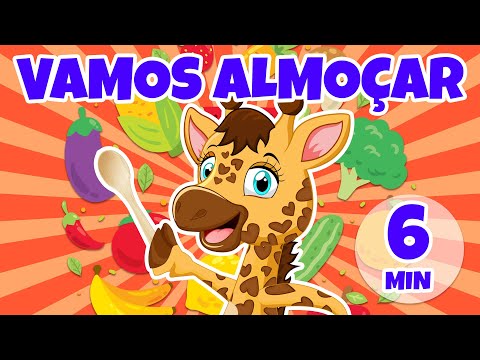 Vamos Almoçar - Giramille 6 min | Desenho Animado Musical