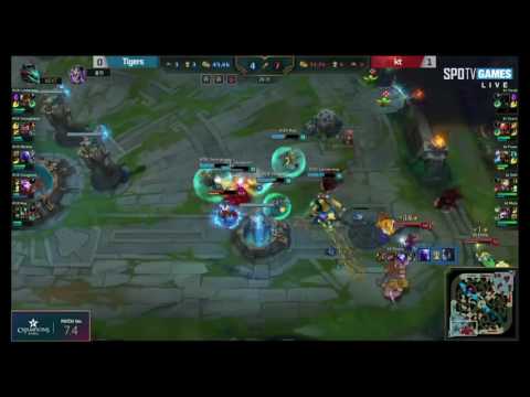 KT vs ROX Highlights Game 2 LCK Spring 2017 W7D5 KT Rolster vs ROX Tigers