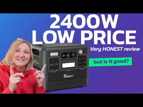 VERY HONEST review of 2400 Fossibot powerbank