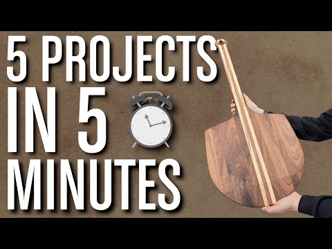Easy Woodworking Projects in 5 Minutes | Episode 2