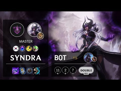 Syndra Bot vs Aphelios - KR Master Patch 10.5