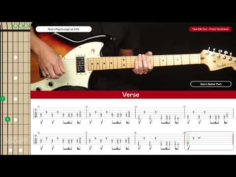 Take Me Out Guitar Cover Franz Ferdinand 🎸|Tabs + Chords|