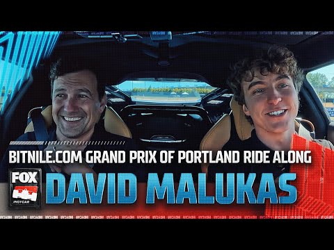 David Malukas takes Will Buxton around Portland International Raceway | INDYCAR on FOX