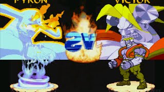 Night Warriors Dark Stalkers Revenge - Playing As Pyron