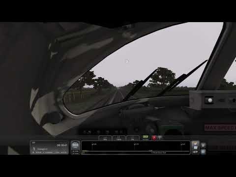 Geordie Deltic - East Coast Mainline - Class 55 'Deltic' BR Blue - Train Simulator 2021