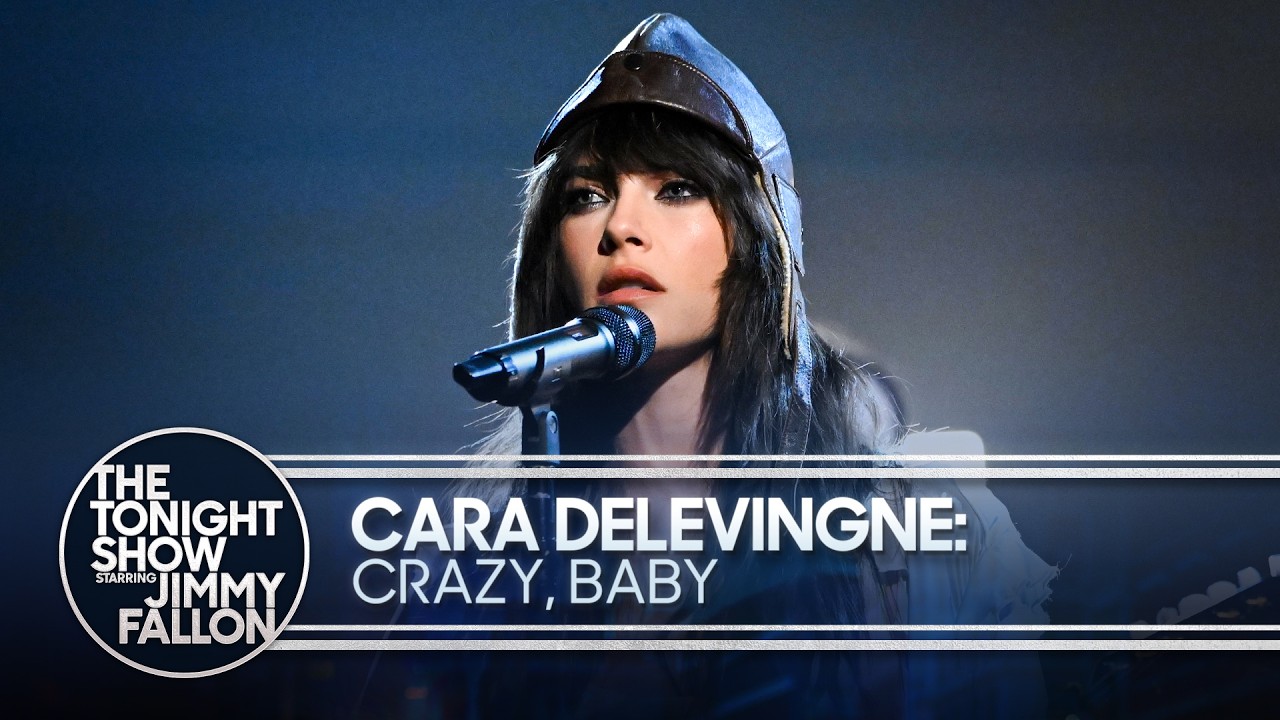 Cara Delevingne: Crazy, Baby | The Tonight Show Starring Jimmy Fallon - YouTube
