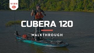 Video thumbnail for Vibe Cubera 120 Ribolovački Hibrid Sup-Kajak 5