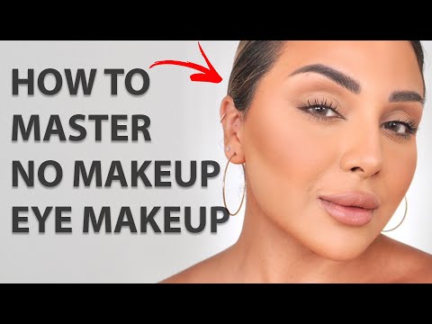 HOW TO DO A NO MAKEUP EYE LOOK | NINA UBHI