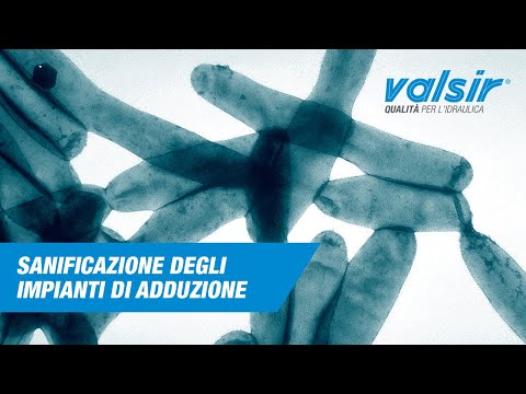 Sanificazione degli impianti di adduzione