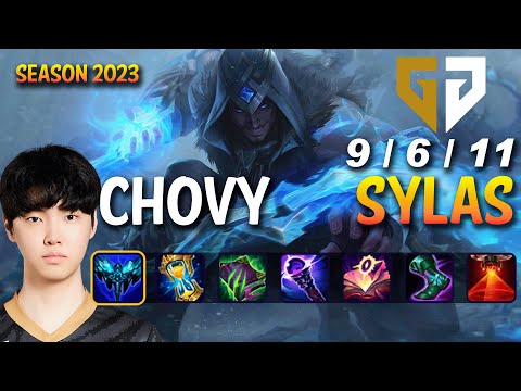 GEN Chovy SYLAS vs TRISTANA Mid - Patch 13.13 KR Ranked