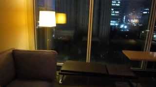 preview picture of video 'Four Seasons Hotel Tokyo - Deluxe Premier Room with Shinkansen view'