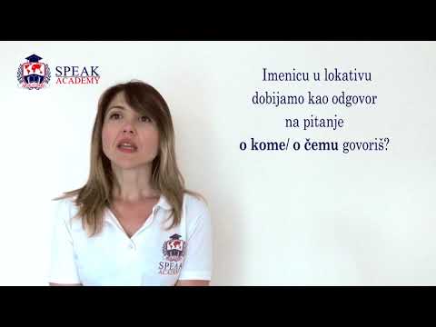 Lesson 13.3 Serbian Language - Locative