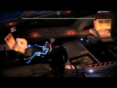 Mass Effect 3: EDI reveals Liara's secret