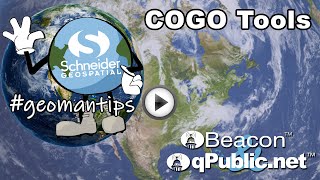 #geomantips: COGO Tools