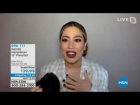HSN | Haircare Solutions - Hairdo Faux Hair 05.21.2021 - 07 AM
