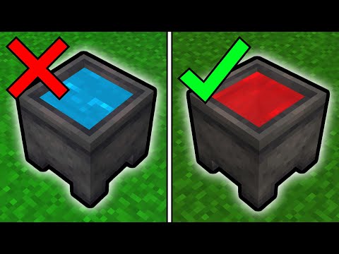 32 Minecraft Blocks You're Using Wrong