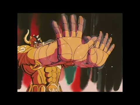 Shiryu du Dragon et Hyoga du Cygne se battent contre Aldebaran du Taureau - Saint Seiya