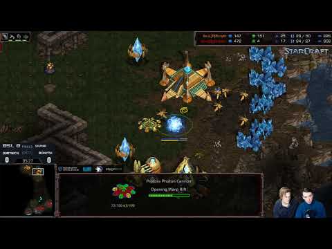 BSL8 - Grand Finals - Bonyth vs g0rynich - PvZ - bo7 - Starcraft Remastered !