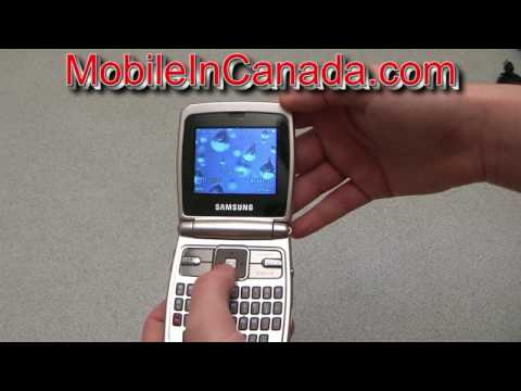 The Samsung Cleo of Bell Mobility ( www.MobileInCanada.com )