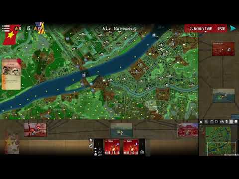 SGS Battle for Hue - Tutorial 5  - Artillery & Air Movement  - Stacking