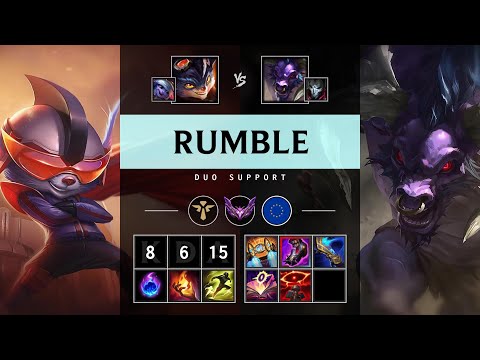 Rumble Support vs Alistar - EUW Master Patch 25.13