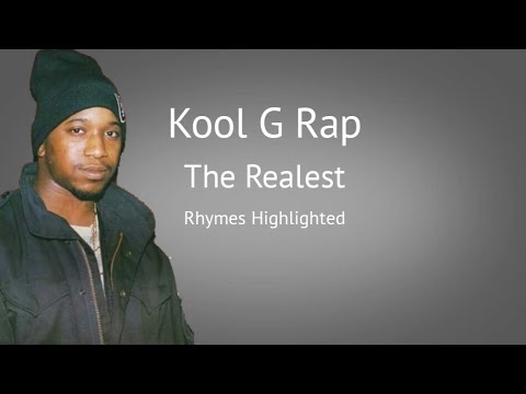 Kool G Rap on The Realest - Lyrics - Rhymes Highlighted (7)