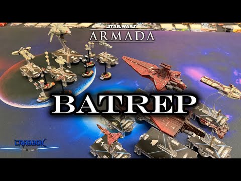 Armada - Red Republic Fleet vs Sato's Rebels!  Battle Report!