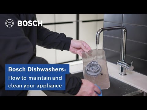 Bosch Dishwasher Cleaning and Maintenance Guide