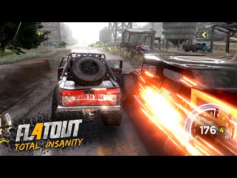 FlatOut 4 Total Insanity | PC GAMEPLAY | 60 FPS | HD 1440P