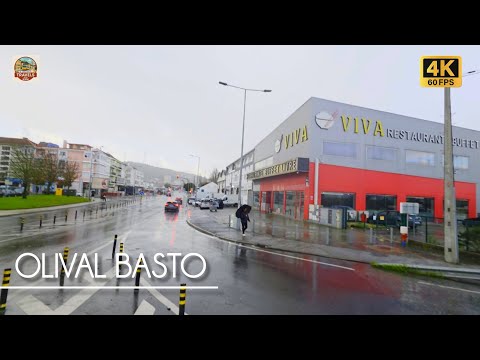 Olival Basto Lisbon 🇵🇹 | Stunning 4K Walking Tour | Odivelas Portugal