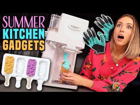 Testing AMAZON KITCHEN GADGETS for SUMMER... what's actually worth buying?!