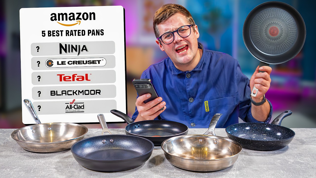 Chef Ranks Amazon’s Best Rated Pans