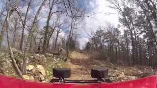 preview picture of video 'Wolf Pen Gap ATV trail high point part 3 2012'