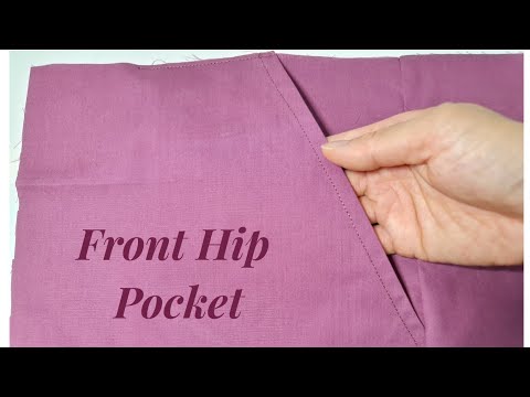 Sewing tips and tricks for beginners | How to sew a Front Hip Pocket
