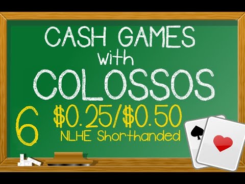 Poker Cash Games With Colossos: Ep 6 -  How Low Stakes Play Differently Compared To Micros