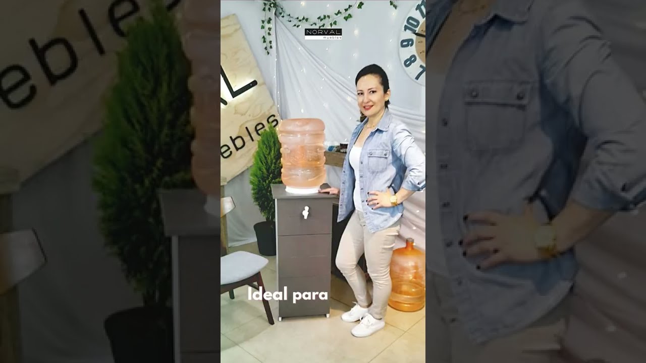 Alacena con Porta garrafón Atenas Gris 🥰