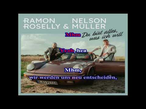 Ramon Roselly  & Nelson Müller Du Bist Alles Was Ich Will Karaoke nibo